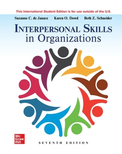 Паперова книга «Interpersonal Skills in Organizations ISE», авторів Бет Шнайдер, Сюзанна де Янаш - фото №1