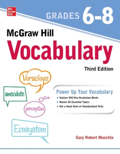 Бумажная книга «McGraw Hill Vocabulary Grades 6-8, Third Edition», автор Гэри Мушла - фото №1
