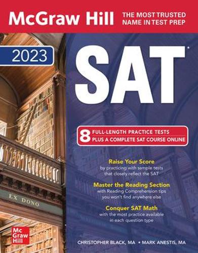 Бумажная книга «McGraw Hill SAT 2023», авторов Кристофер Блэк, Марк Анестис - фото №1