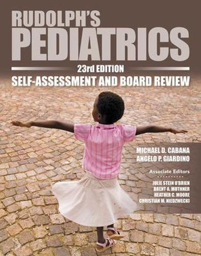 Паперова книга «Rudolph's Pediatrics, 23rd Edition, Self-Assessment and Board Review», автор Анджело П. Джардіно - фото №1
