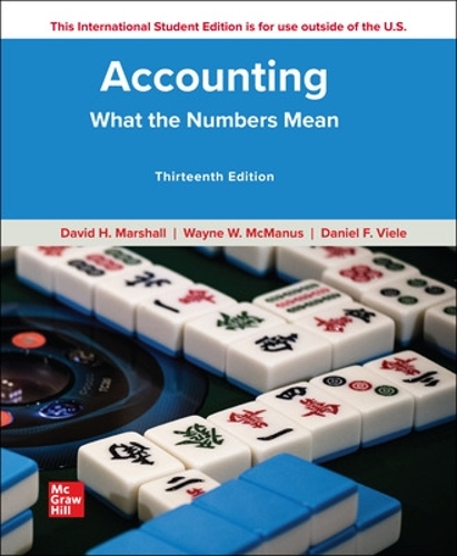 Бумажная книга «Accounting: What the Numbers Mean ISE», авторов Даниэль Виле, Дэвид Маршалл, Уэйн Макманус - фото №1