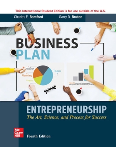 Бумажная книга «Entrepreneurship: The Art Science and Process for Success ISE», авторов Чарльз Бэмфорд, Гарри Брутон - фото №1