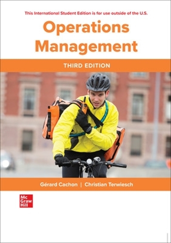 Бумажная книга «Operations Management ISE», авторов Кристиан Тервиш, Жерар Кашон - фото №1