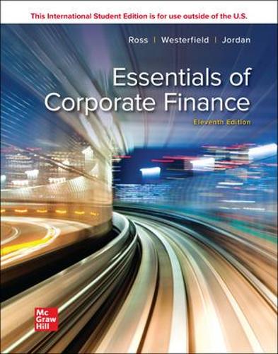 Паперова книга «Essentials of Corporate Finance ISE», авторів Бредфорд Джордан, Рендольф Вестерфілд, Стівен Росс - фото №1