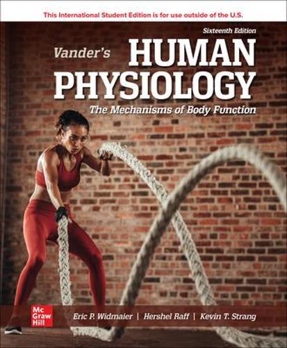 Паперова книга «Vander's Human Physiology ISE», авторів Ерік Відмайєр, Гершель Рафф, Кевін Стренг - фото №1