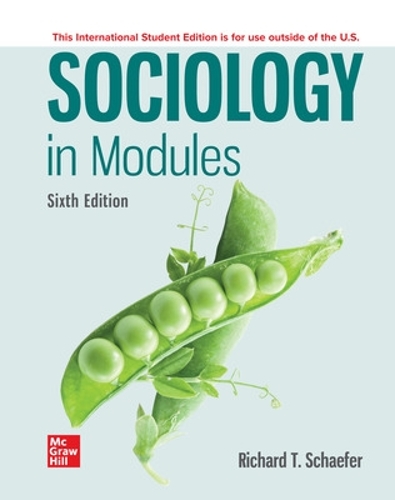 Бумажная книга «Sociology in Modules ISE», автор Ричард Т. Шефер - фото №1