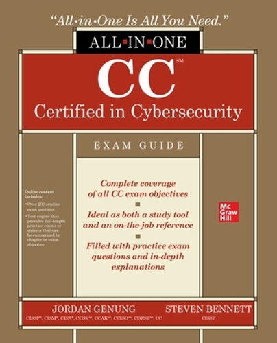 [object Object] «CC Certified in Cybersecurity All-in-One Exam Guide», авторів Йордан Генунг, Стівен Беннетт - фото №1