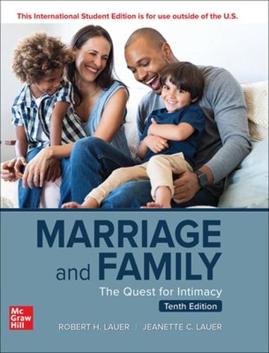 Бумажная книга «Marriage and Family: The Quest for Intimacy ISE», авторов Жанетт Лауэр, Роберт Лауэр - фото №1
