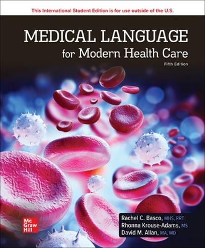 Бумажная книга «Medical Language for Modern Health Care ISE», автор Дэвид Аллан - фото №1