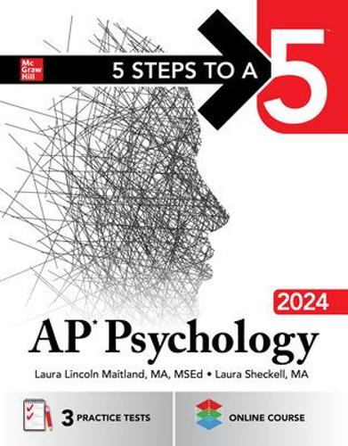 Бумажная книга «5 Steps to a 5: AP Psychology 2024», автор Лаура Линкольн Мейтленд - фото №1