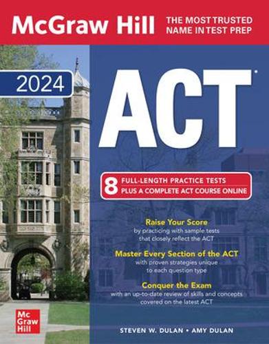 Паперова книга «McGraw Hill ACT 2024», автор Емі Дулан - фото №1