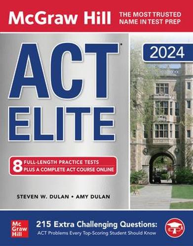 Паперова книга «McGraw Hill ACT Elite 2024», автор Емі Дулан - фото №1
