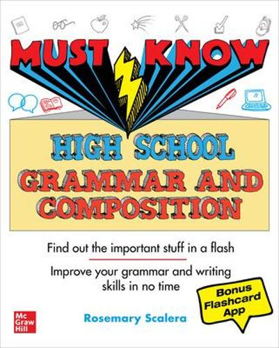 Паперова книга «Must Know High School Grammar and Composition», автор Розмарин Скалера - фото №1