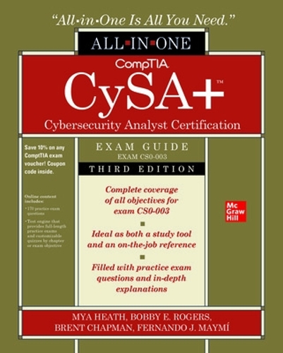 [object Object] «CompTIA CySA+ Cybersecurity Analyst Certification All-in-One Exam Guide, Third Edition (Exam CS0-003)», авторів Брент Чепмен, Фернандо Маймі - фото №1