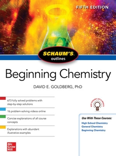 Бумажная книга «Schaum's Outline of Beginning Chemistry, Fifth Edition», автор Дэвид Голдберг - фото №1