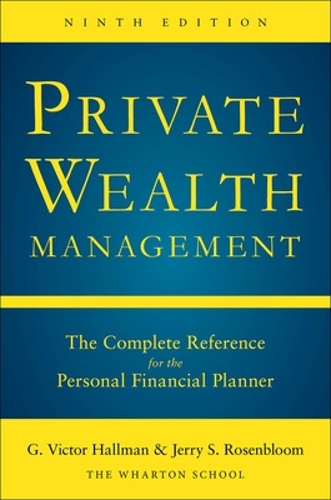 Бумажная книга «Private Wealth Mangement 9th Ed (PB)», автор Г. Виктор Холлман - фото №1