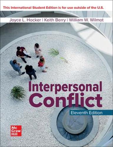 Паперова книга «Interpersonal Conflict ISE», авторів Джойс Хокер, Кіт Беррі - фото №1