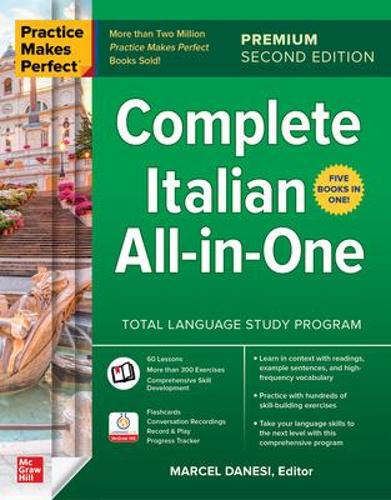 [object Object] «Practice Makes Perfect: Complete Italian All-in-One, Premium Second Edition», автор Марсель Данези - фото №1