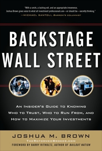 Паперова книга «Backstage Wall Street (PB)», автор Джошуа Браун - фото №1