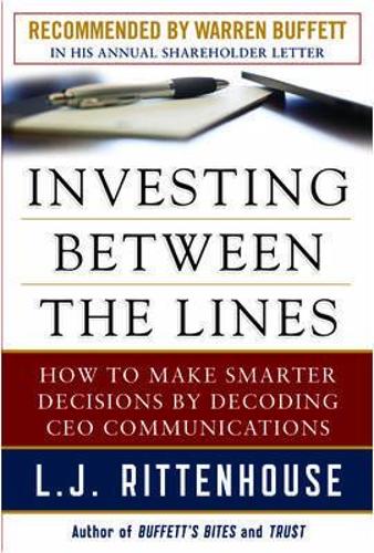 Бумажная книга «Investing Between the Lines (PB)», автор Л. Дж. Риттенхаус - фото №1