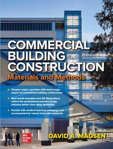 Бумажная книга «Commercial Building Construction (PB)», автор Дэвид Мэдсен - фото №1