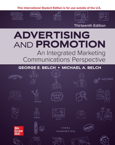 Бумажная книга «Advertising and Promotion ISE», авторов Джордж Белч, Майкл Белч - фото №1