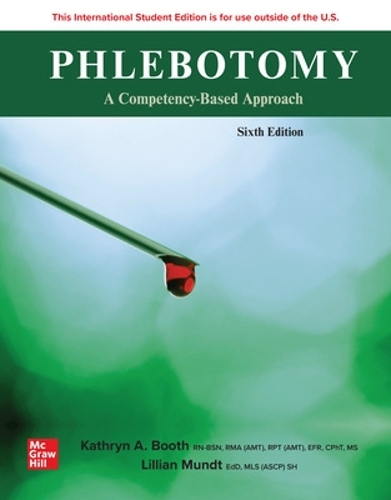 Паперова книга «Phlebotomy: A Competency Based Approach ISE», авторів Кетрін Бут, Ліліан Мундт - фото №1