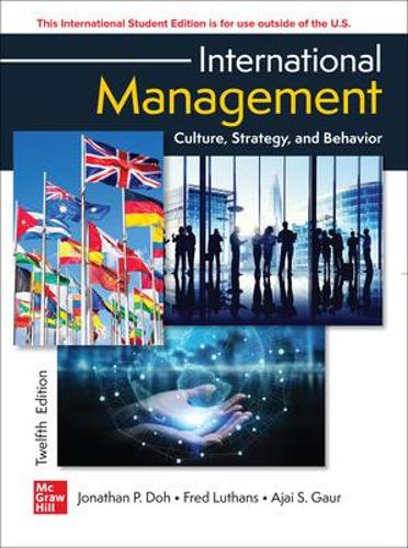 Бумажная книга «International Management: Culture Strategy and Behavior ISE», авторов Фред Лютанс, Джонатан До - фото №1