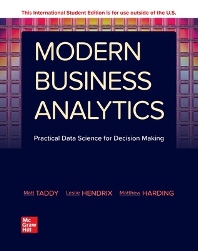 Бумажная книга «Modern Business Analytics ISE», автор Мэтт Тэдди - фото №1