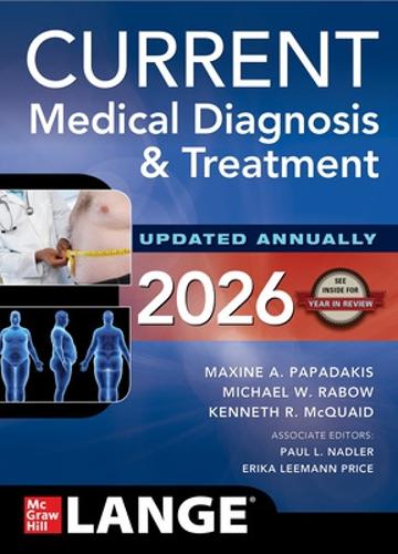 Бумажная книга «CURRENT Medical Diagnosis & Treatment 2026», автор Майкл Рэйбоу - фото №1