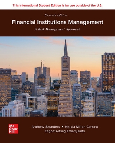 Паперова книга «Financial Institutions Management ISE», автор Ентоні Сондерс - фото №1