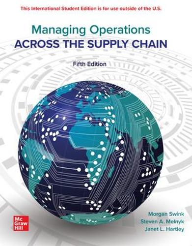 Бумажная книга «Managing Operations Across The Supply Chain ISE», авторов Джанет Л. Хартли, Морган Свинк, Стивен Мельник - фото №1