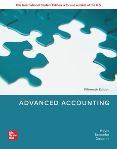 Бумажная книга «Advanced Accounting ISE», автор Джо Бен Хойл - фото №1