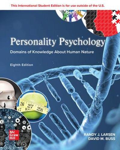 Паперова книга «Personality Psychology: Domains of Knowledge About Human Nature ISE», авторів Девід Бусс, Ренді Ларсен - фото №1