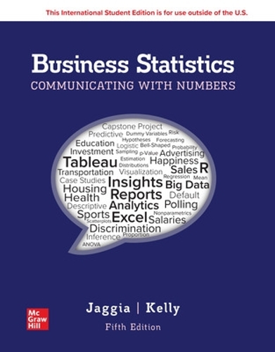 Паперова книга «Business Statistics: Communicating with Numbers ISE», автор Санджив Джаггіа - фото №1