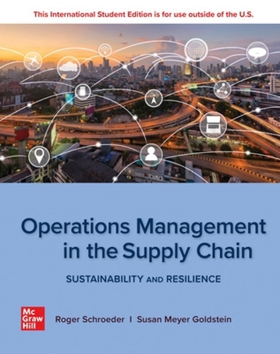 Бумажная книга «Operations Management In The Supply Chain: Decisions & Cases ISE», автор Роджер Шредер - фото №1
