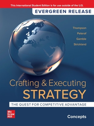 Паперова книга «Crafting and Executing Strategy: Concepts ISE», авторів Артур Томпсон, Маргарет Петераф - фото №1