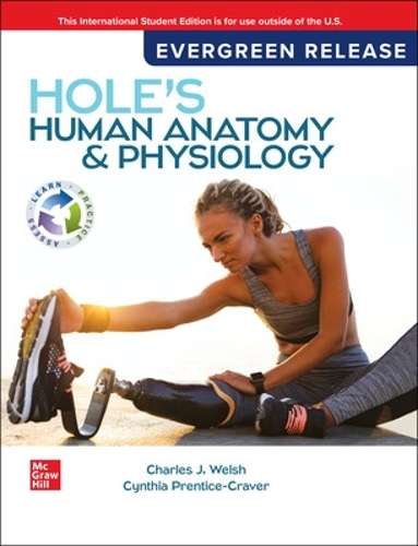 Паперова книга «Hole's Human Anatomy & Physiology: 2024 Release ISE», авторів Чарльз Велш, Синтія Прентис-Крейвер - фото №1