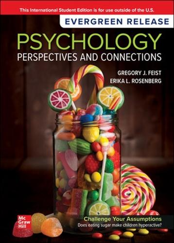Бумажная книга «Psychology: Perspectives and Connections ISE», авторов Эрика Розенберг, Грегори Фейст - фото №1