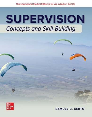 Бумажная книга «Supervision: Concepts and Skill-Building ISE», автор Сэмюэл Серто - фото №1