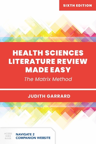 Бумажная книга «Health Sciences Literature Review Made Easy», автор Джудит Гаррард - фото №1