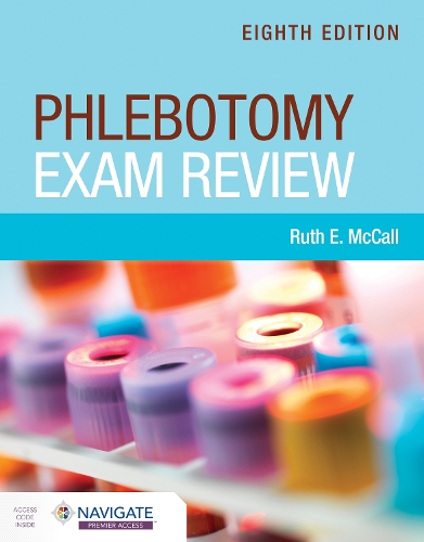 Бумажная книга «Phlebotomy Exam Review», автор Рут Э. Макколл - фото №1