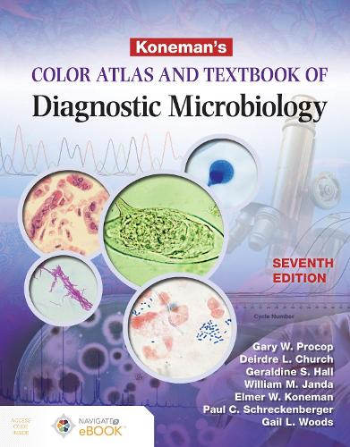 Паперова книга «Koneman's Color Atlas And Textbook Of Diagnostic Microbiology», автор Ґері В. Прокоп - фото №1