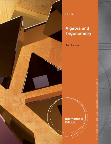 Паперова книга «Algebra & Trigonometry, International Edition», автор Рон Ларсон - фото №1