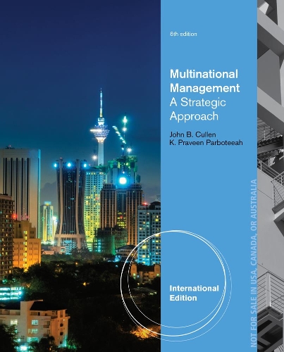 Бумажная книга «Multinational Management, International Edition», авторов Джон Каллен, К. Правин Парботиа - фото №1