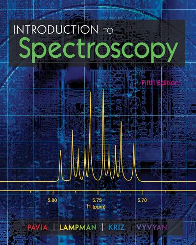 Паперова книга «Introduction to Spectroscopy», авторів Дональд Павія, Ґері Лампман, Джордж Кріз - фото №1