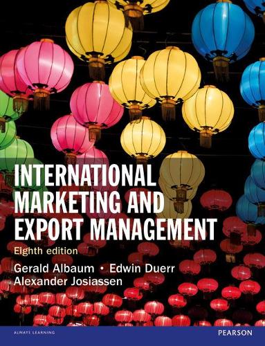 Паперова книга «International Marketing and Export Management», авторів Александр Йосіассен, Едвін Дуерр, Джеральд Альбаум - фото №1