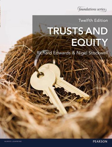 Бумажная книга «Trusts and Equity», авторов Найджел Стоквелл, Ричард Эдвардс - фото №1