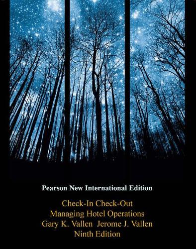 Бумажная книга «Check-in Check-Out: Managing Hotel Operations: Pearson New International Edition», авторов Гэри К. Валлен, Джером Дж. Валлен - фото №1