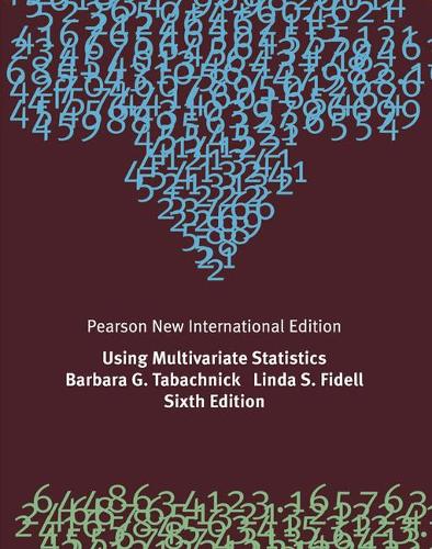 [object Object] «Using Multivariate Statistics: Pearson New International Edition», авторів Барбара Г. Табачник, Лінда С. Фіделл - фото №1